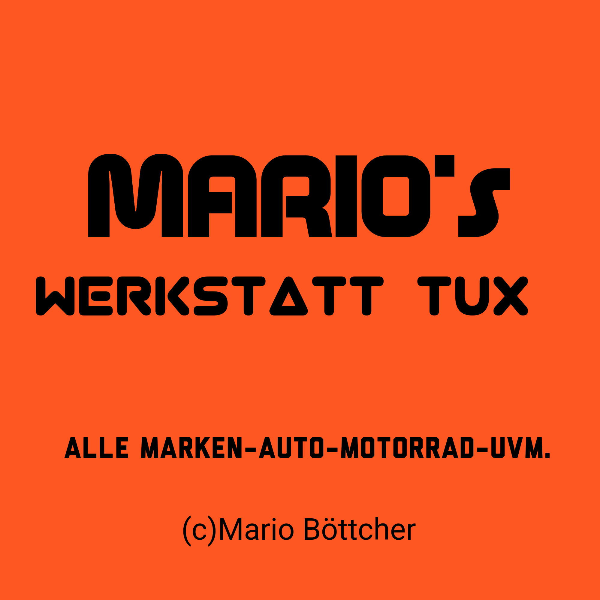 Marios Werkstatt Tux